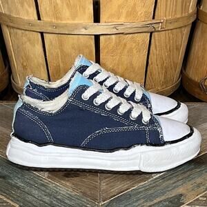 Maison Mihara Yasuhiro Nigel Cabourn Peterson Low OG Sole Canvas Sneakers EU 36